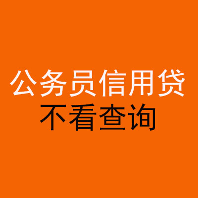 忻州公务员信用贷款